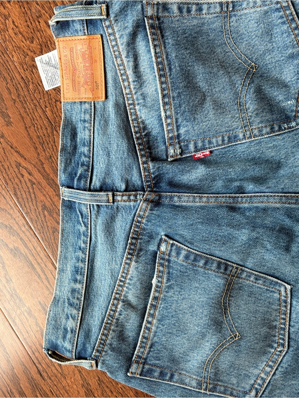 Levi's Men's Light Blue Relaxed Denim Jeans